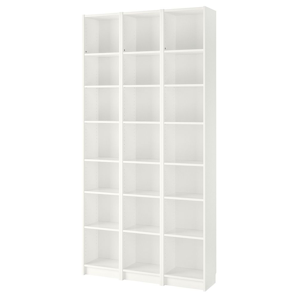 Стеллаж, белый 120x28x237 см IKEA BILLY БИЛЛИ 792.439.82 - фото 1
