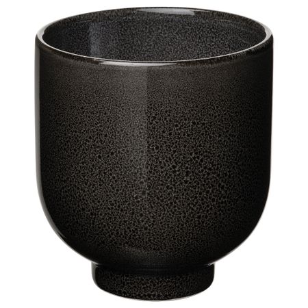 Кашпо, 9 см, для дома, улицы антрацит IKEA DRÖMSK ДРЁМСК 205.451.42