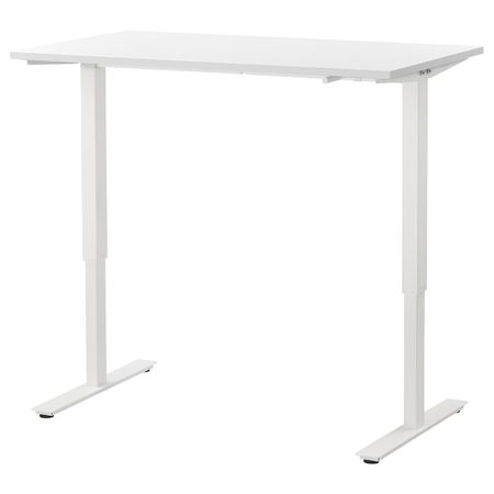 Стол/трансф, белый 120x70 см IKEA SKARSTA СКАРСТА 193.248.20