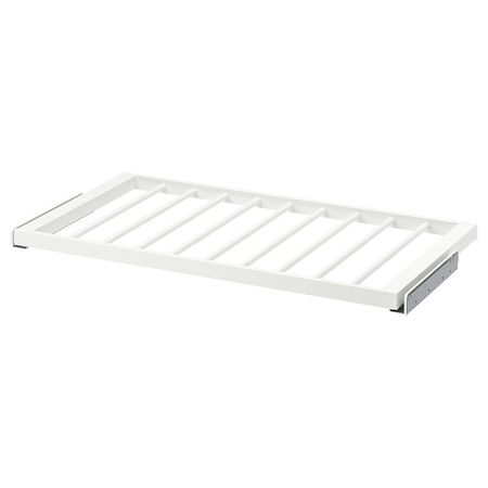 KOMPLEMENT Выдвижная вешалка для брюк - белый 100x58 см