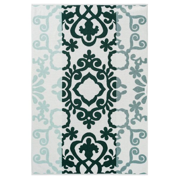 Простыня банная БЛЭДЬЕН, зеленый (100x150 см) - фото 3