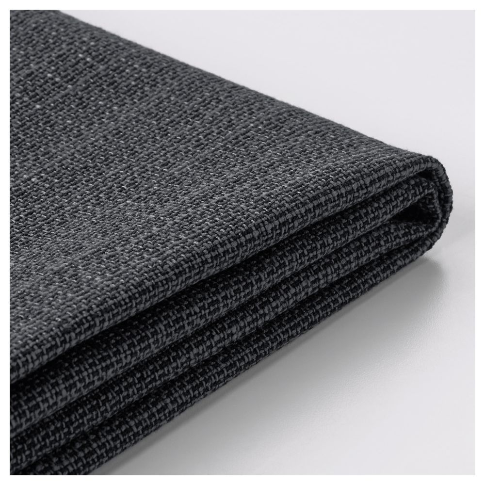 Чехол на 3-местный диван-кровать ВИЛАСУНД, Хилларед антрацит - фото 1