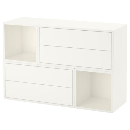 Комбинация настенных шкафов, белый 105x35x70 см IKEA EKET ЭКЕТ 591.894.86