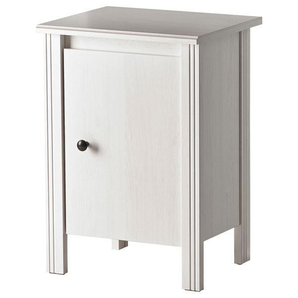 Тумба прикроватная БРУСАЛИ, белый (44x36 см) - фото 1