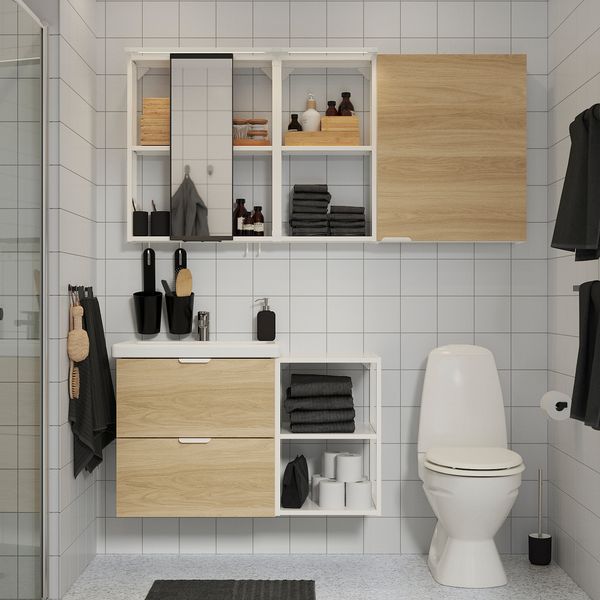 IKEA в интерьере ванной
