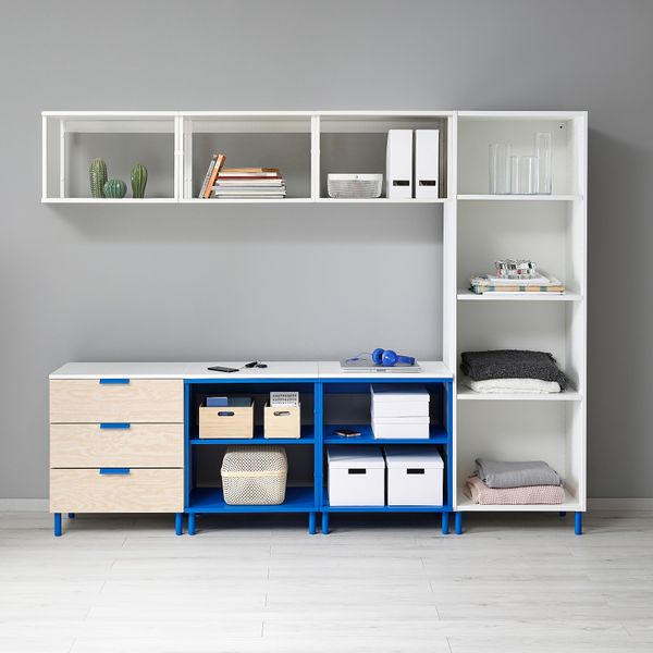 Открытая комбинация, 1 дверь, 1 ящик IKEA PLATSA ПЛАТСАA ПЛАТСА 895.229.06 - фото 3