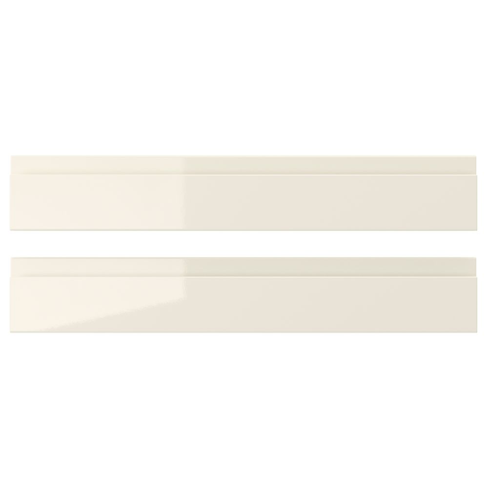 Фронтальная панель ящика, глянцевый светло-бежевый, 60x10 см IKEA VOXTORP ВОКСТОРП 203.211.61 - фото 1