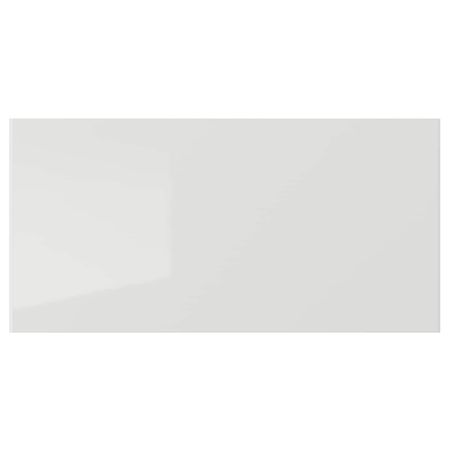 Фронтальная панель ящика, глянцевый светло-серый 40x20 см IKEA RINGHULT РИНГУЛЬТ 903.547.61