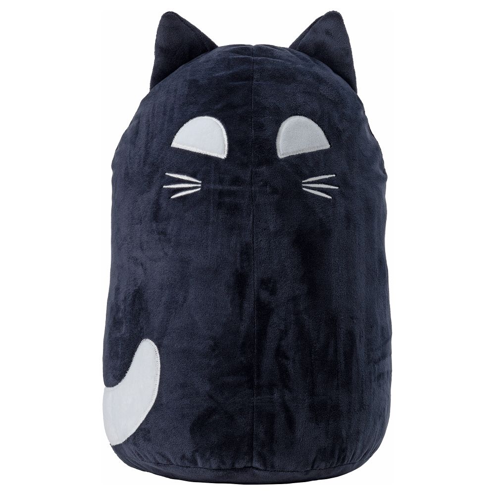 Мягкая игрушка, кот черный, 44 см IKEA KUSTFYR 005.995.79 - схема-чертеж с размерами