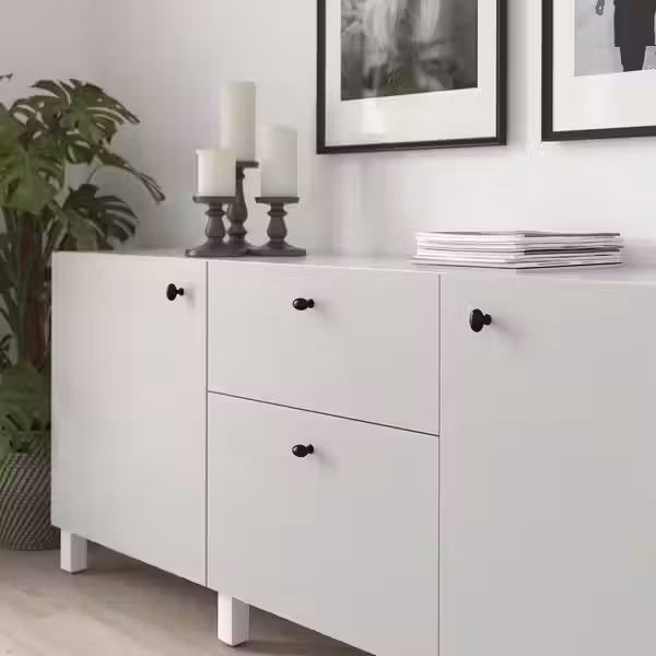 ENERYDA Ручка мебельная - чёрный 35 мм - фото 3