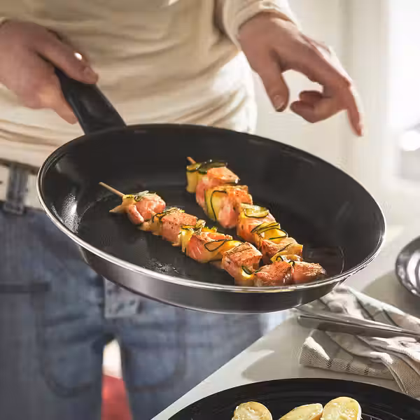 HEMLAGAD Сковорода - антипригарное покрытие чёрный 28 см - фото 5