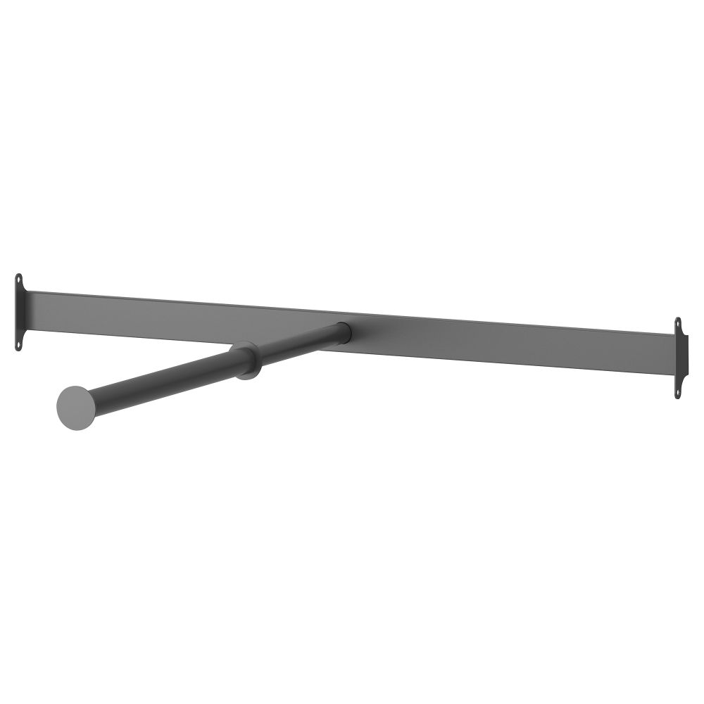 Выдвижная платяная штанга КОМПЛИМЕНТ, темно-серый - фото 1