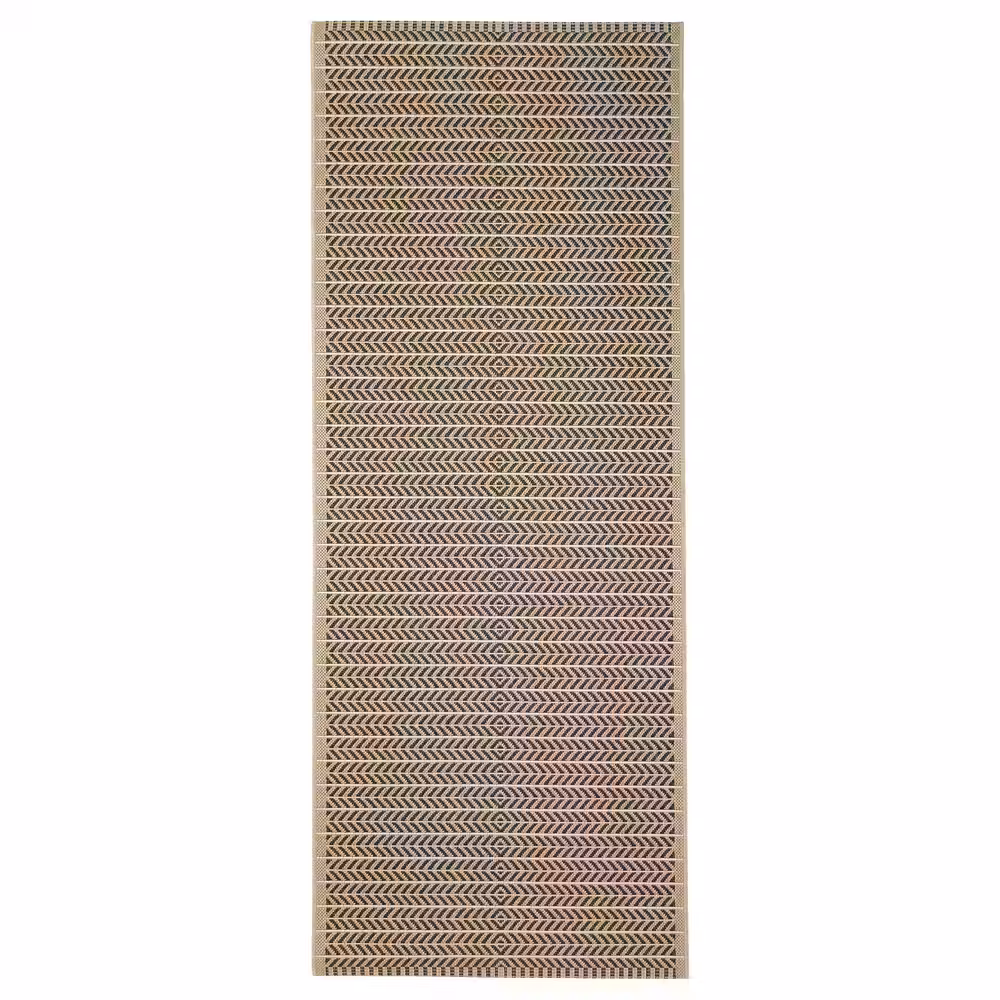 LOBBÄK Ковер безворсовый, д/дома/улицы - бежевый 80x200 см - фото 1