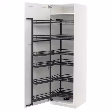 METOD Высокий шкаф с выдвижным модулем