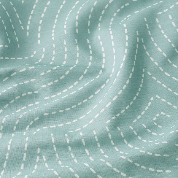 Гардины, 2 шт., 145x300 см, голубой IKEA ÅKERMOLKE 805.665.65 - схема-чертеж с размерами