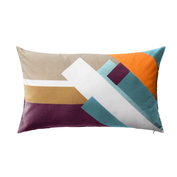 Чехол на подушку ЛУКТАСТЕР, разноцветный (40x65 см) - фото 1