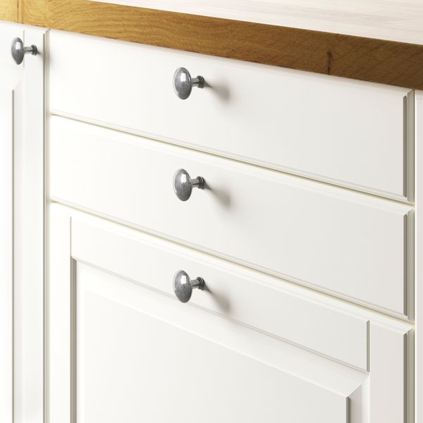 Ручка мебельная, 32 мм, антрацит IKEA HEDRA 500.461.52 - фото 3