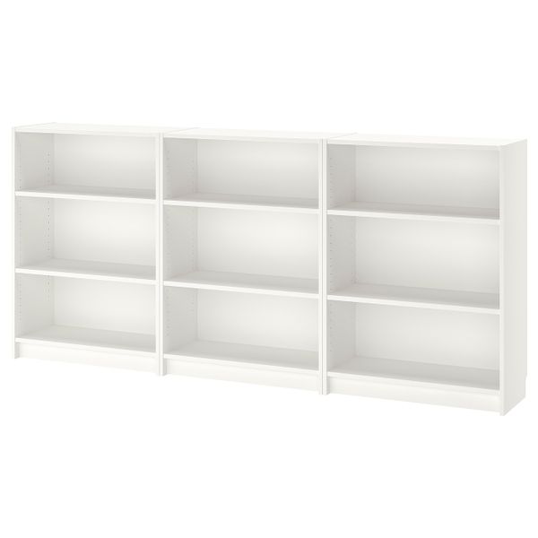 Стеллаж, белый 240x28x106 см IKEA BILLY БИЛЛИ 592.435.44 - фото 1