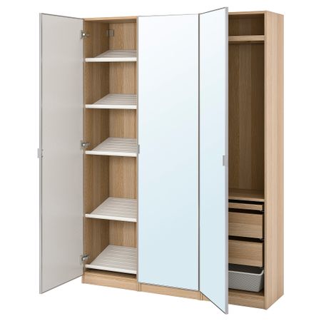 Гардероб, комбинация IKEA PAX ПАКС, ÅHEIM 393.361.91