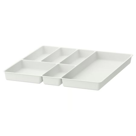 STÖDJA Лоток для столовых приборов - белый 51x50 см
