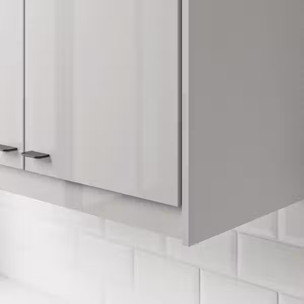 RINGHULT Карниз декоративный закругленный - глянцевый светло-серый 221 см - фото 3