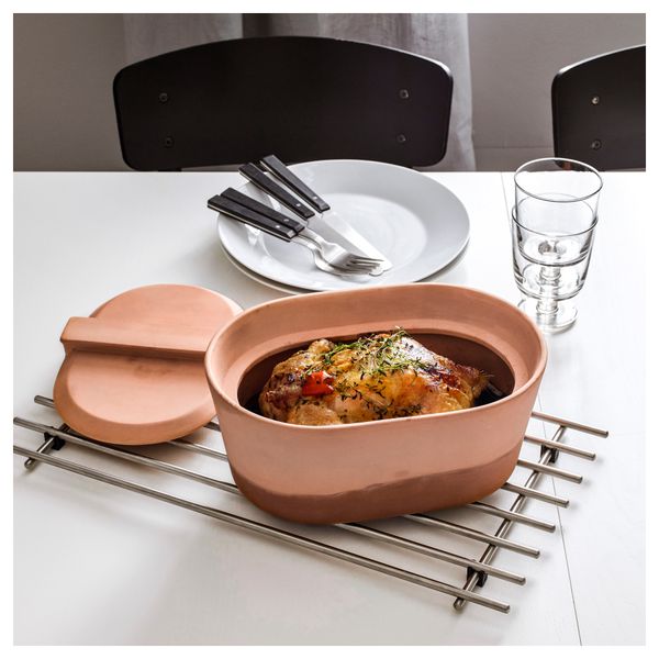 Глиняный горшок АНВЭНДБАР (28x19x12 см) - схема-чертеж с размерами