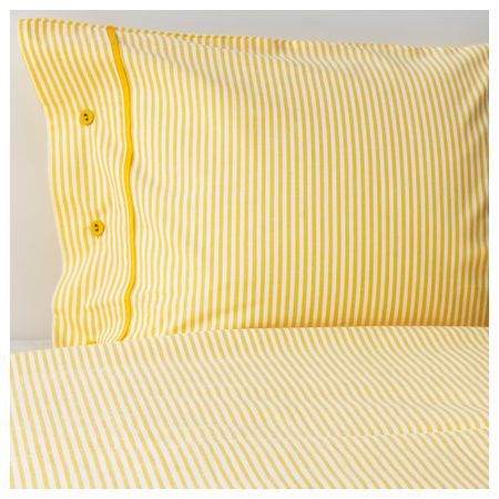 Пододеяльник и 2 наволочки НИПОНРУС, желтый