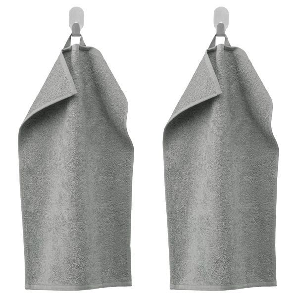 Полотенце, классический серый, 30x50 см IKEA ГЭРЕН 003.646.89 - фото 1