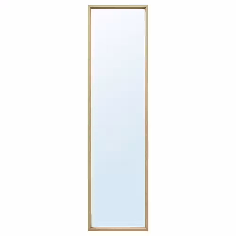 NISSEDAL Зеркало - под беленый дуб 40x150 см - фото 1