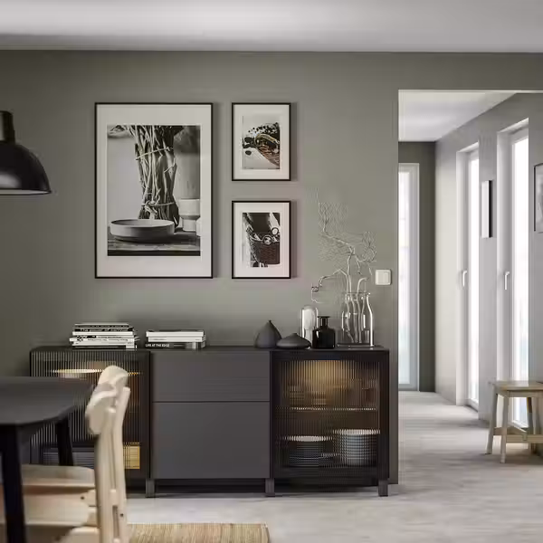 BESTÅ Комбинация для хранения с ящиками - фото 3