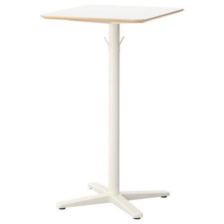 Барный стол БИЛЬСТА, белый, белый (70x60 см)