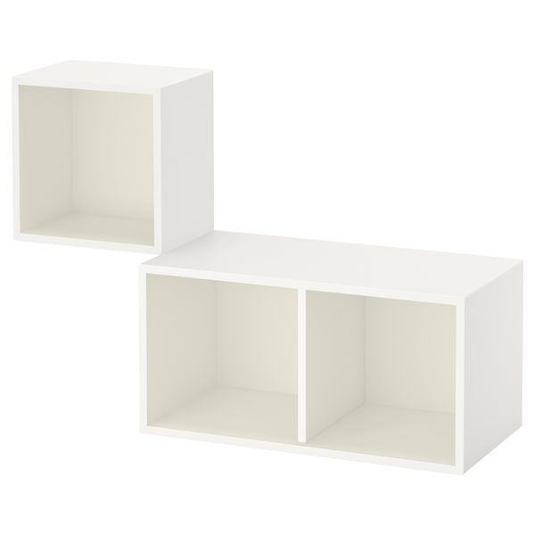 Комбинация настенных шкафов ЭКЕТ, белый (105x35x70 см) - фото 1