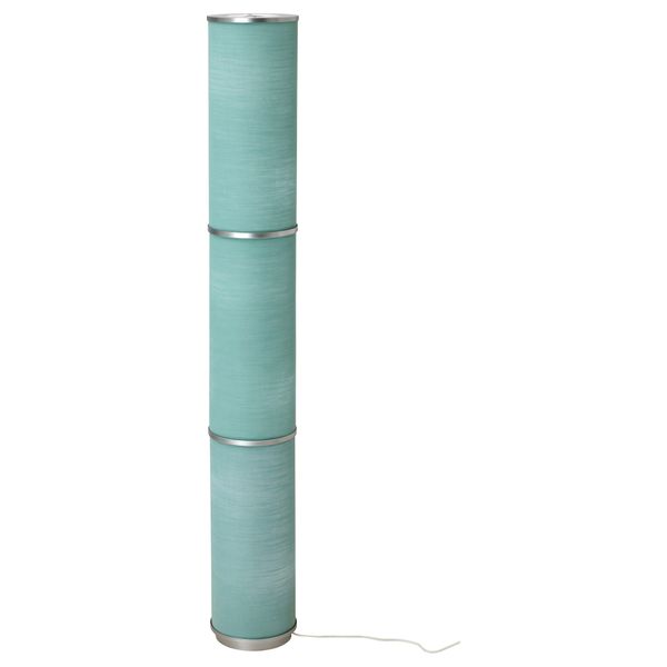 Светильник напольный ВИДЬЯ, бирюзовый (138 см) - схема-чертеж с размерами