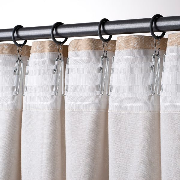 Гардины с прихватом, 2 шт., бежевый 145x180 см IKEA HILDAMAJA ХИЛЬДАМАЙЯ 404.803.09 - фото 6