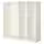 PAX 3 каркаса гардеробов - белый 200x58x201 см