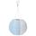 Подвесная светодиодная лампа, белый синий/для сада шаровидный 22 см IKEA SOLVINDEN СОЛВИДЕН 504.869.14