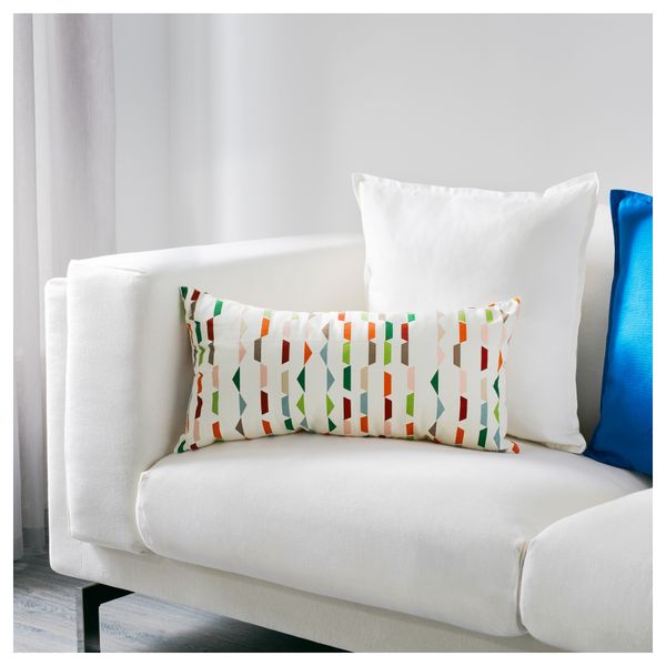 Подушка ПЭННИНГГРЭС, разноцветный (30x60 см) - схема-чертеж с размерами