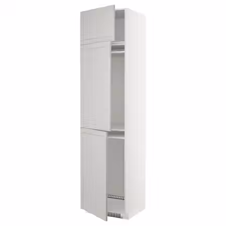 METOD Высокий шкаф д/холод/мороз/3 дверцы
