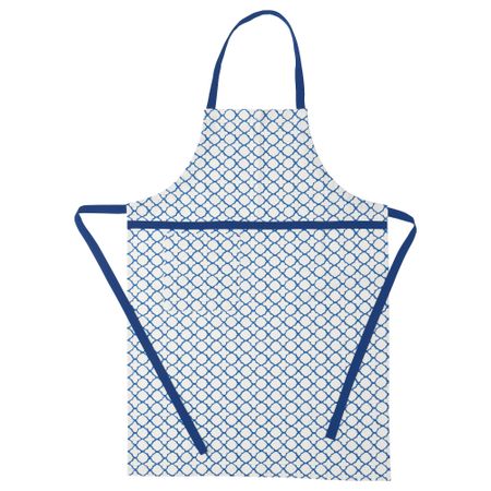 Фартук СОММАР 2016, белый, синий