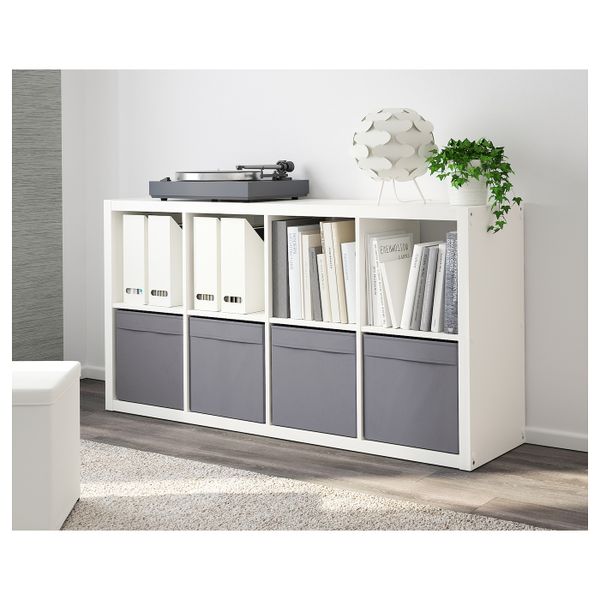 Коробка, темно-серый 33x38x33 см IKEA DRÖNA ДРЁНА 004.439.79 - фото 4