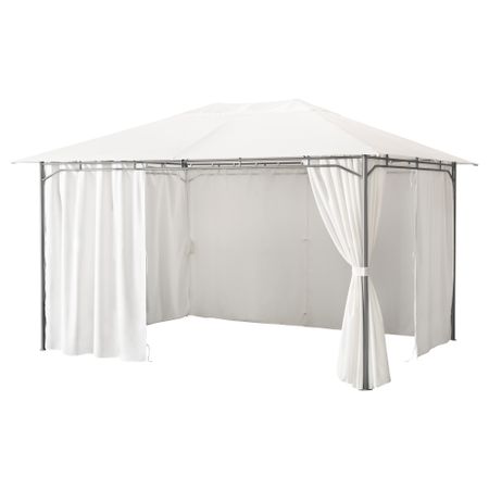 Павильон с гардинами КАРЛСЭ, белый