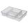 Вставка в ящик АНТОНИУС, прозрачный (37x24x7 см)