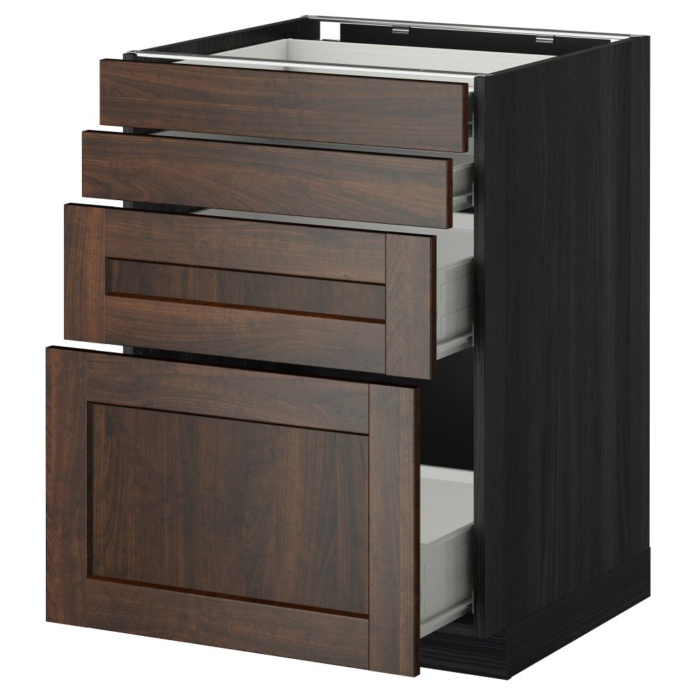 IKEA, вид спереди - схема-чертеж с размерами