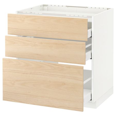 METOD / MAXIMERA Напольн шкаф/3фронт пнл/3ящика