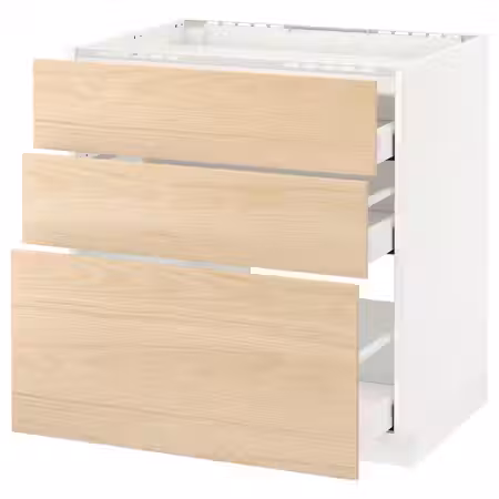 METOD / MAXIMERA Напольн шкаф/3фронт пнл/3ящика