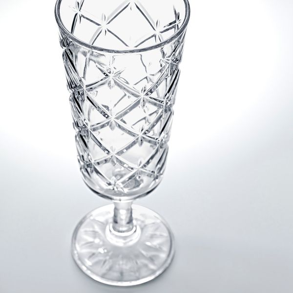 Бокал для шампанского, прозрачное стекло/с рисунком 19 сл IKEA FLIMRA ФЛИМРА 403.790.33 - фото 3