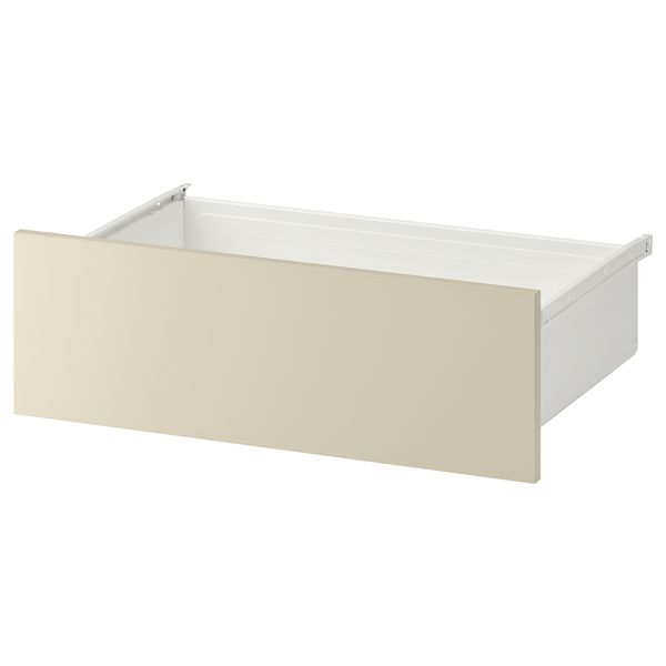 Ящик, 60x42x20 см, белый, светло-бежевый IKEA SKATVAL 394.378.21 - фото 2