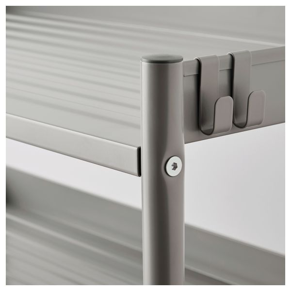 Стеллаж для дома/сада ХИНДЭ, серый (78x82 см) - фото 6