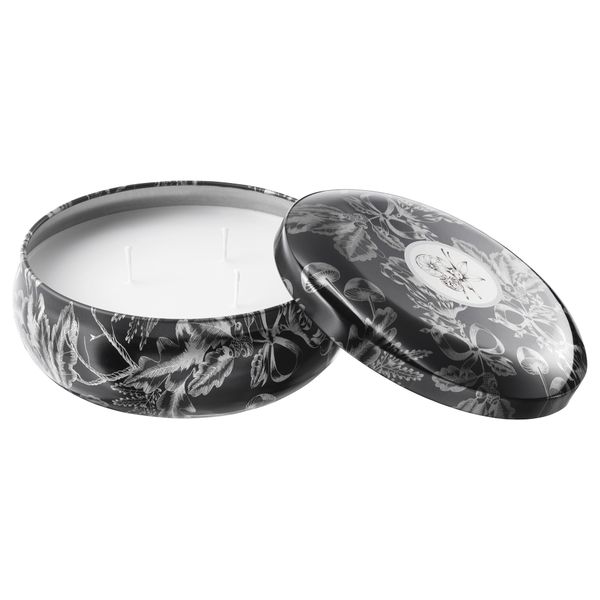 Ароматическая свеча ВИНТЕР 2018, черный Пряная ваниль, черный (6 см) - схема-чертеж с размерами