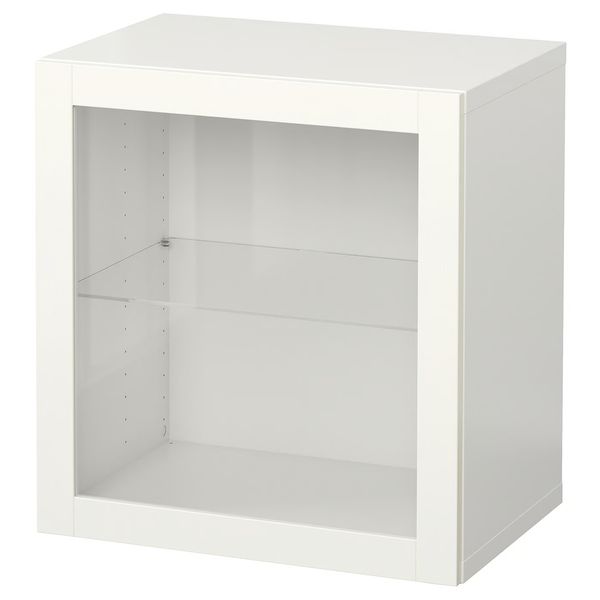 BESTÅ Комбинация настенных шкафов - белый/Sindvik белый 60x42x64 см - фото 1